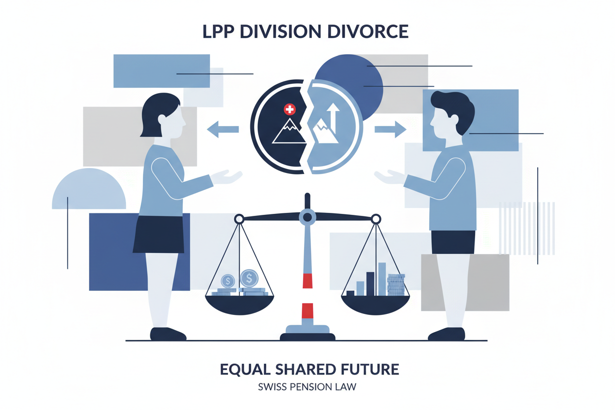 FriendlyDivorce Suisse - 2ème Pilier LPP - le partage est-il obligatoire en cas de divorce