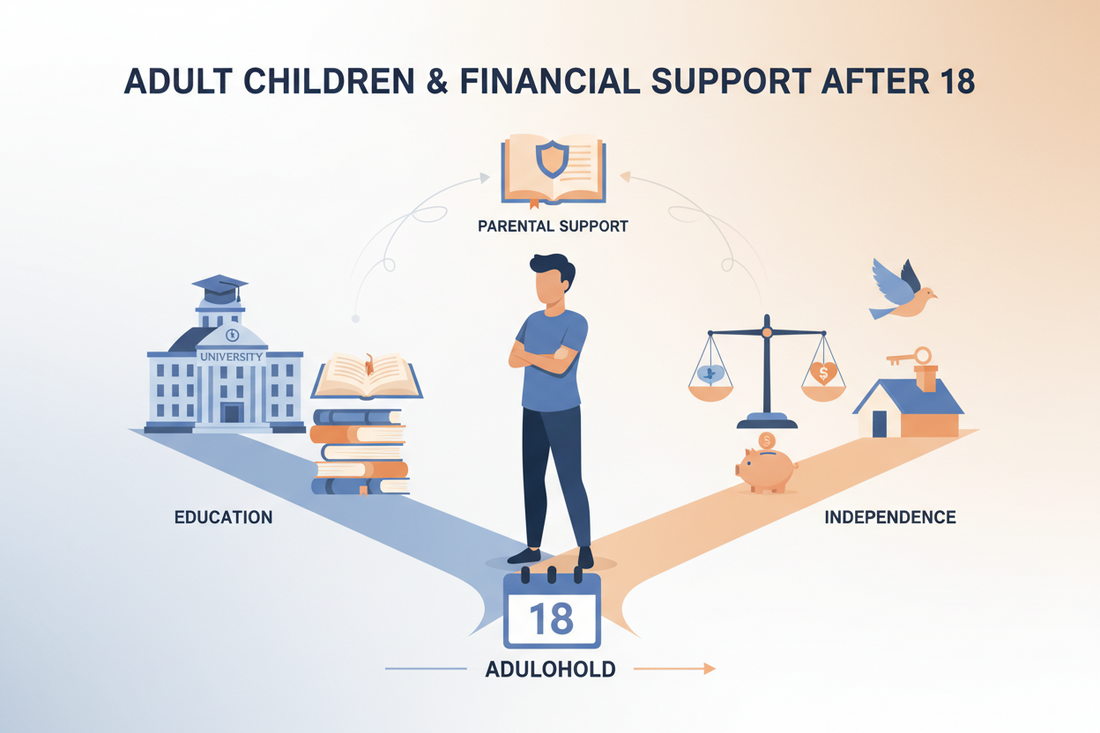 FriendlyDivorce Suisse - Enfants majeurs - la pension s’arrête-t-elle à 18 ans