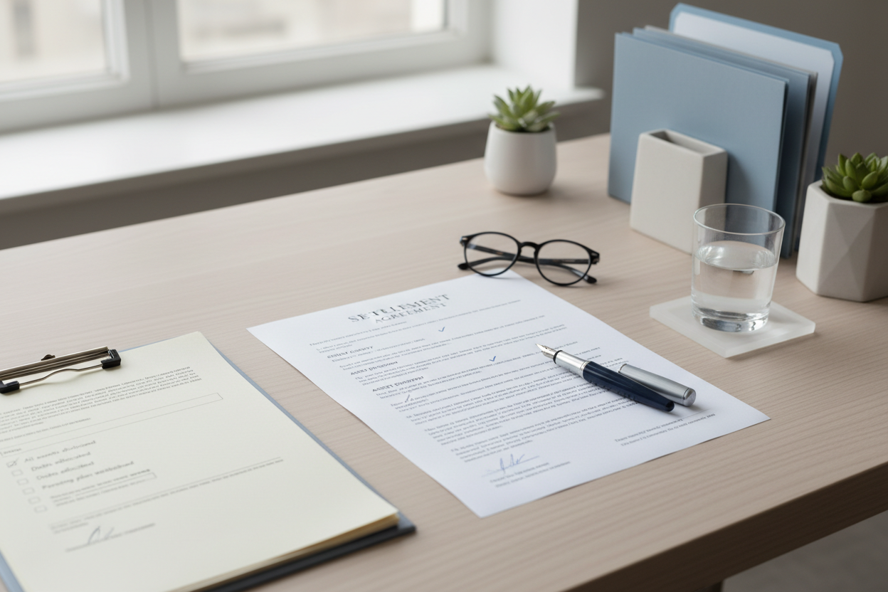 FriendlyDivorce Suisse-La convention de divorce - les points indispensables à ne pas oublier